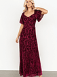 Everley Velvet Maxi Dress | Mulberry - thumbnail 6
