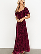 Everley Velvet Maxi Dress | Mulberry - thumbnail 7
