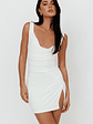 Going Places Low Back Mini Dress Off White - thumbnail 6