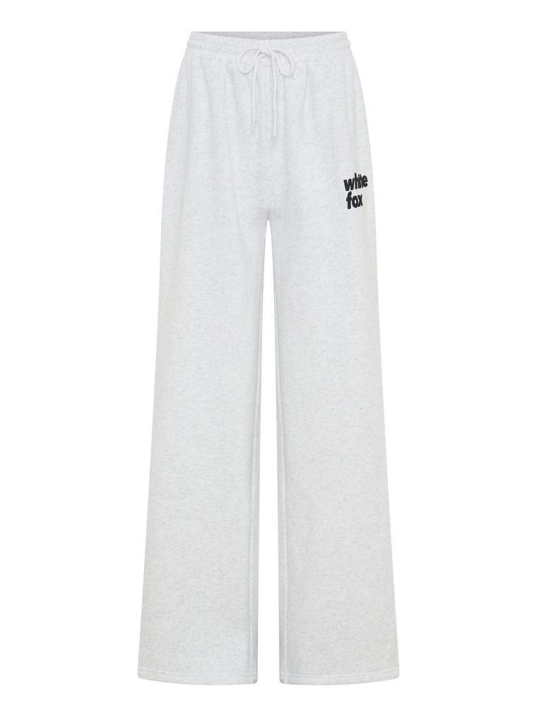 From The Archives Charli Wide Leg Sweatpants Grey Marle 6