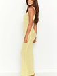 Ezra Yellow Maxi Dress - thumbnail 10