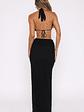 Everybody's Watching Maxi Dress Black - thumbnail 5
