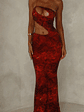 Fern Maxi Dress Orange - thumbnail 3