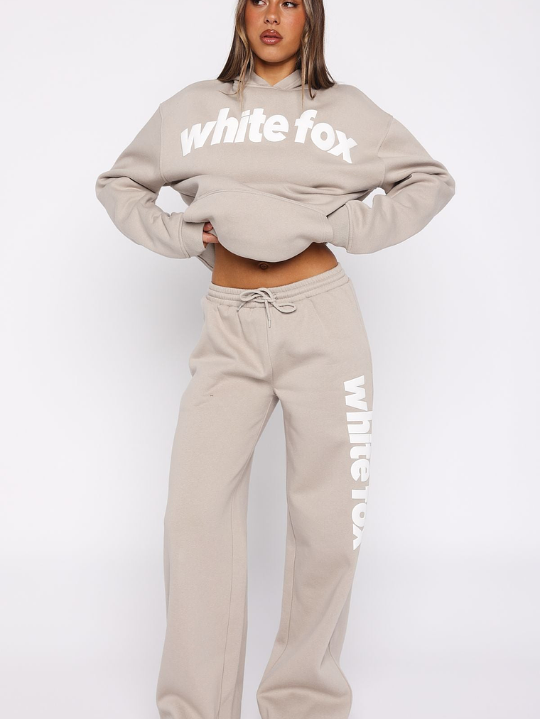 From The Archives Kenzie Wide Leg Sweatpants Moon 2