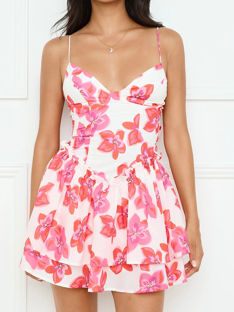 Floral Freshness Mini Dress 5