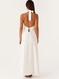 Golden Child Linen Maxi Dress - White - thumbnail 5