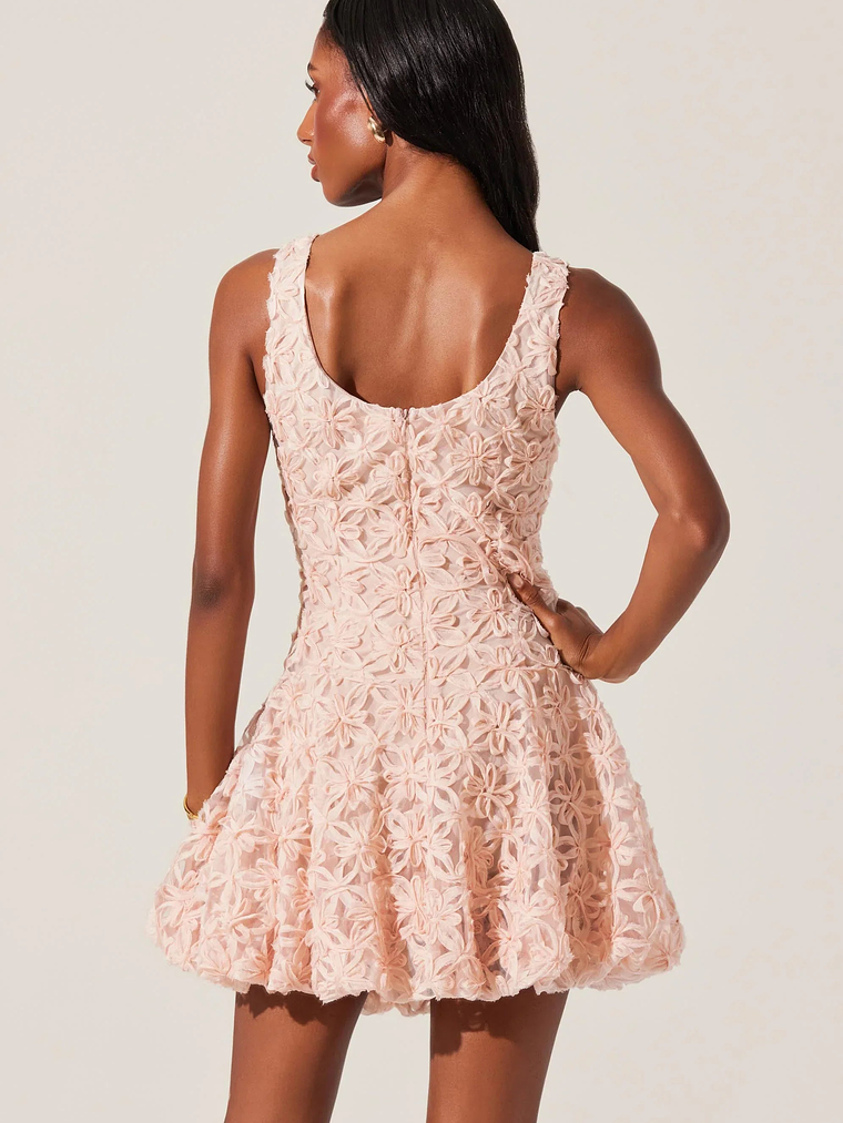 Fable 3D Floral Bubble Dress 6