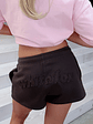 From The Archives Lexi Lounge Shorts Charcoal - thumbnail 1