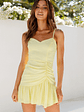Had Your Fair Share Dress Lemon Yellow - thumbnail 2