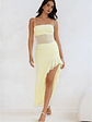 Golden Embrace Mesh Maxi Dress - thumbnail 4