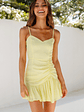 Had Your Fair Share Dress Lemon Yellow - thumbnail 5