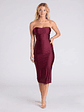 Fabulous Allure Strapless Bodycon Midi Dress - thumbnail 1