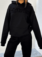 From The Archives Lexi Oversized Hoodie Black - thumbnail 1
