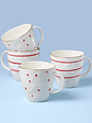Garnet Bay Mugs, Set of 4 - thumbnail 1