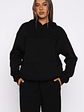 From The Archives Lexi Oversized Hoodie Black - thumbnail 2