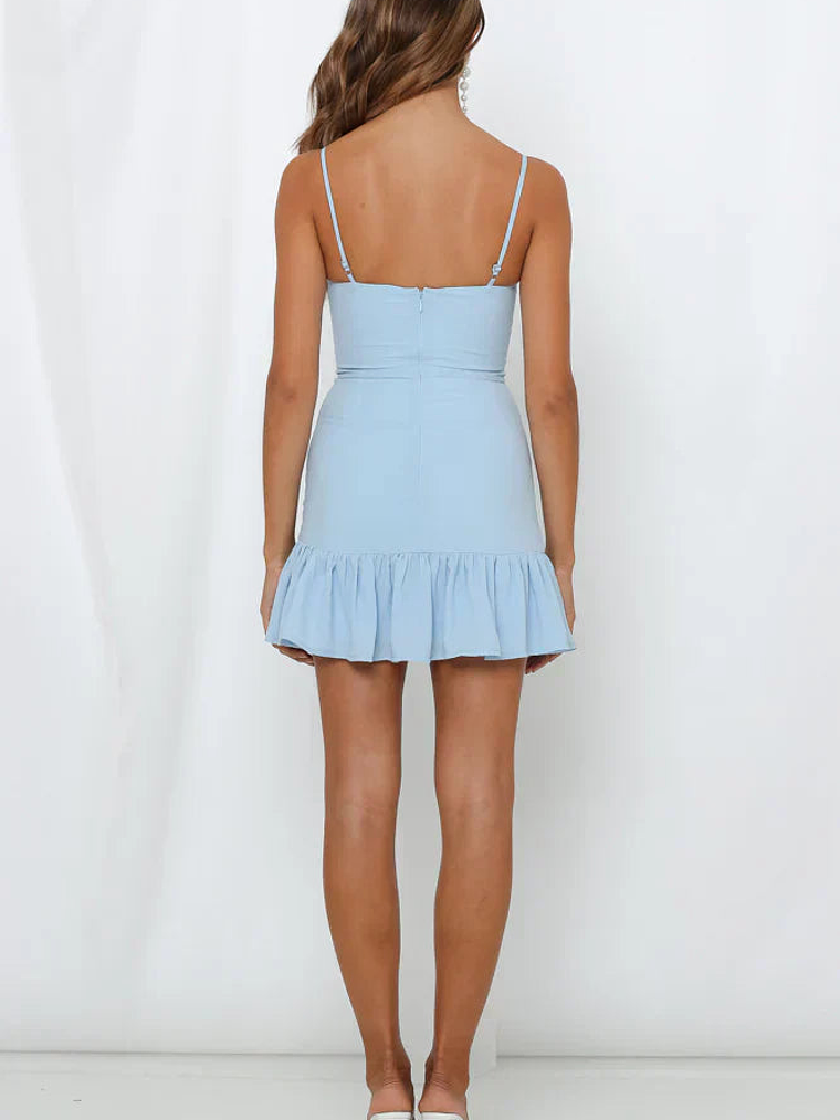 Had Your Fair Share Dress Light Blue 7