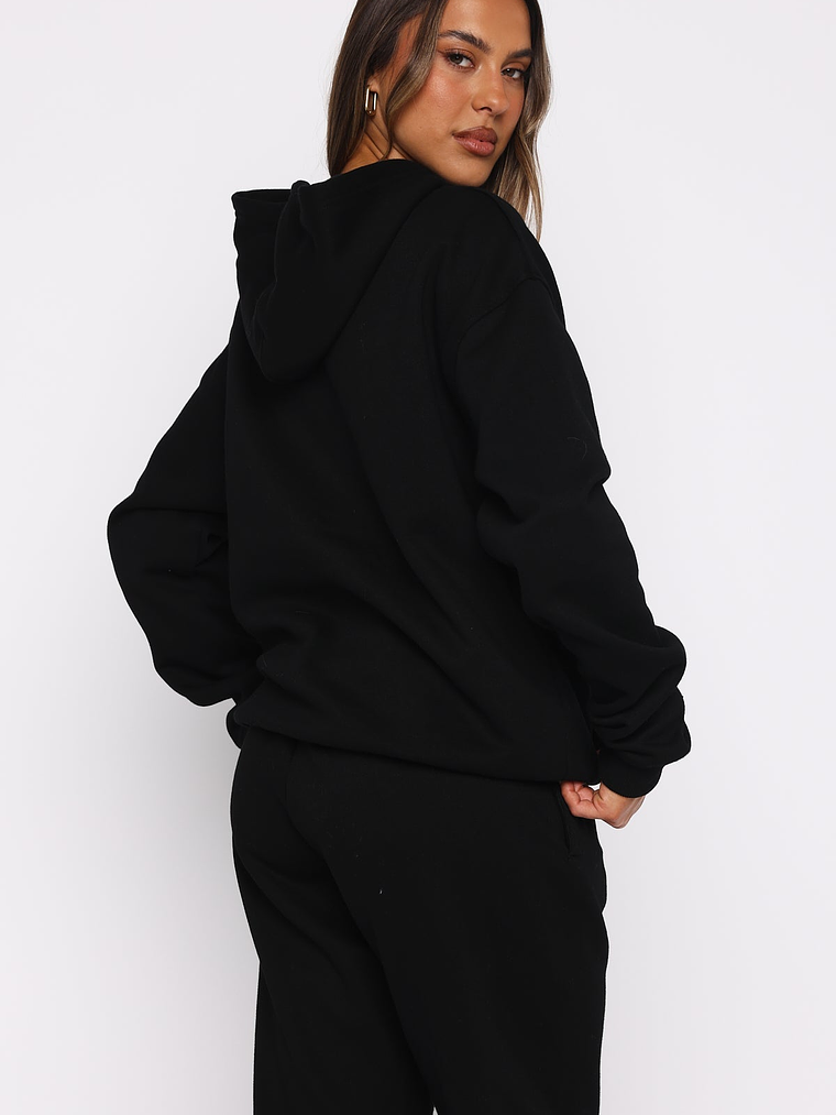 From The Archives Lexi Oversized Hoodie Black 4