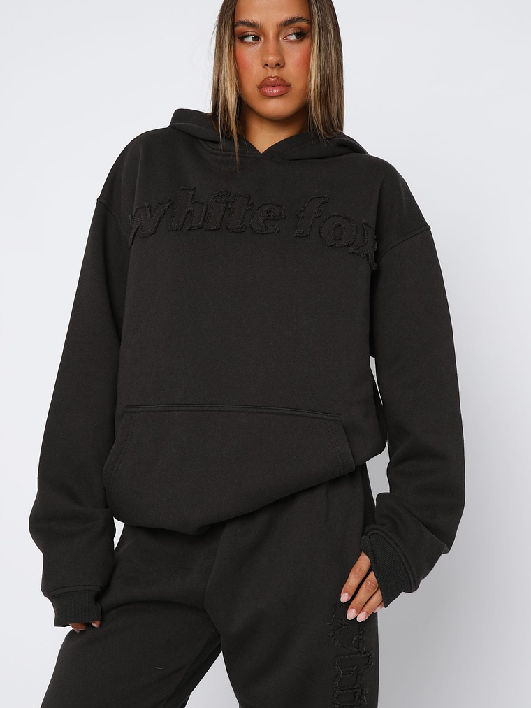 From The Archives Lexi Oversized Hoodie Charcoal 2