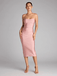 Fabulous Allure Strapless Bodycon Midi Dress - thumbnail 5