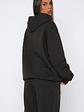 From The Archives Lexi Oversized Hoodie Charcoal - thumbnail 4