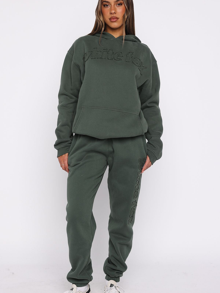 From The Archives Lexi Oversized Hoodie Khaki 5