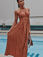 Frances Maxi Dress - Rust - thumbnail 2