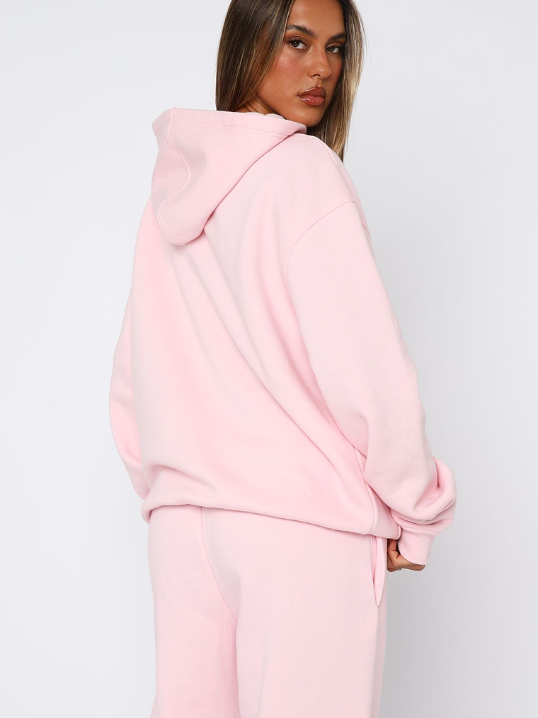 From The Archives Lexi Oversized Hoodie Pink 4