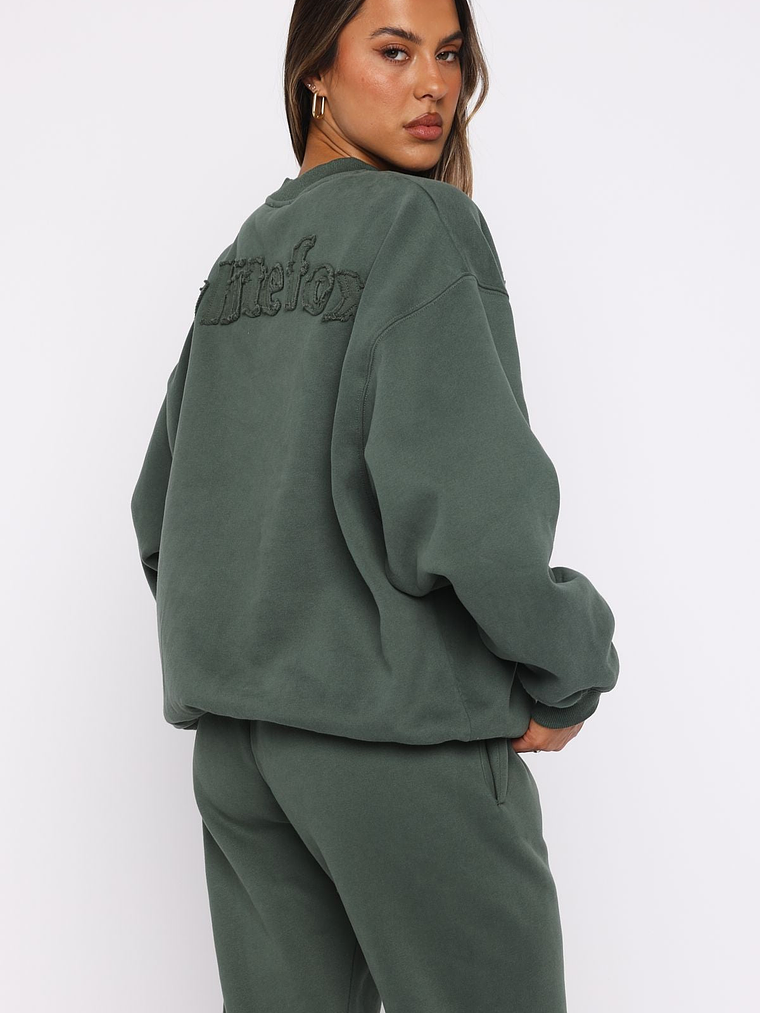 From The Archives Lexi Oversized Sweater Khaki 4