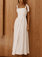 Haisley Maxi Dress - White - thumbnail 4