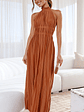 Frances Maxi Dress - Rust - thumbnail 6