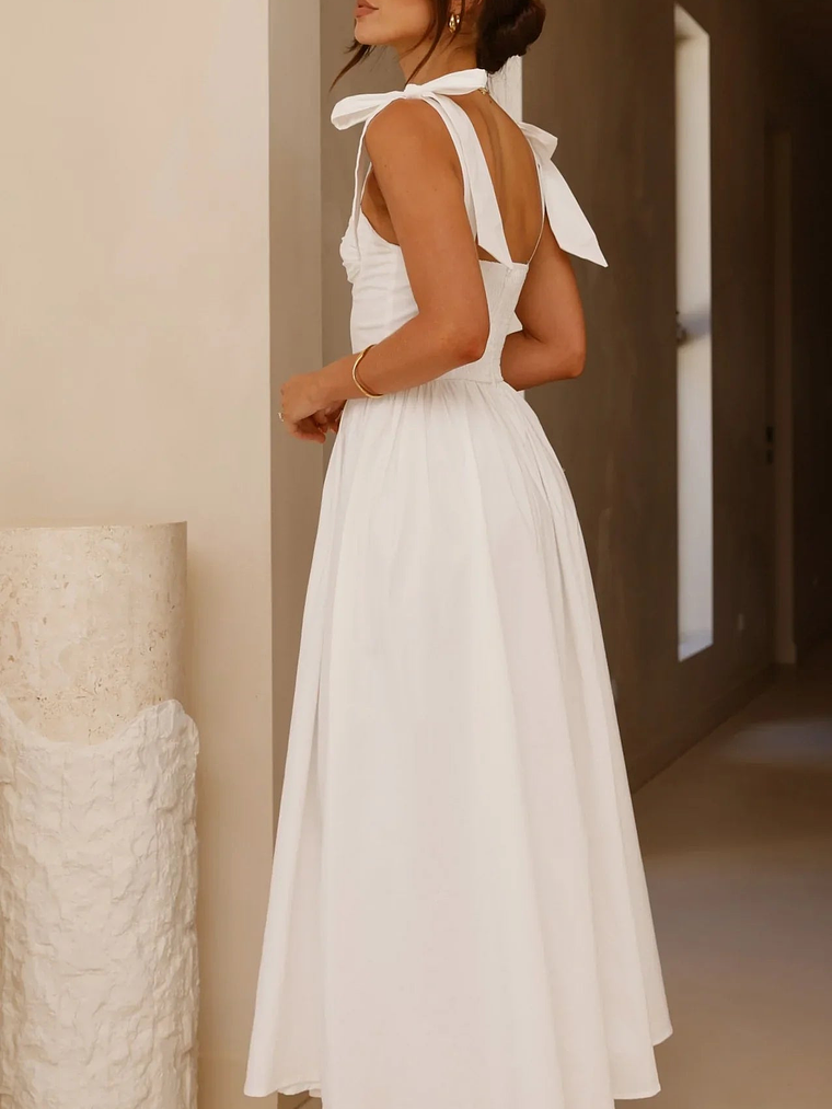 Haisley Maxi Dress - White 8