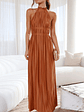Frances Maxi Dress - Rust - thumbnail 9