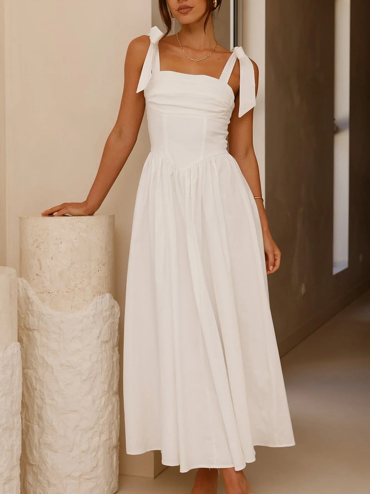 Haisley Maxi Dress - White 15