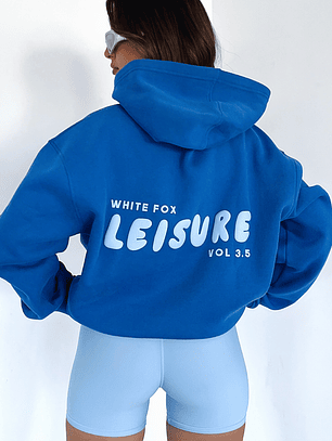 Leisure Series Oversized Hoodie Cobalt