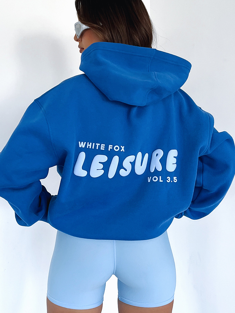 Leisure Series Oversized Hoodie Cobalt 1