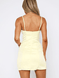 Feeling Tipsy Mini Dress Lemon - thumbnail 5