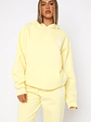 With Love Always Oversized Hoodie Lemon - thumbnail 2