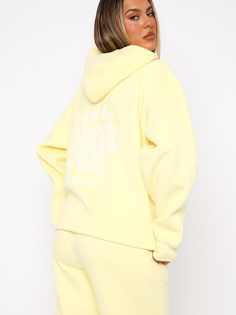 With Love Always Oversized Hoodie Lemon 4