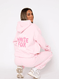 With Love Always Oversized Hoodie Baby Pink - thumbnail 2