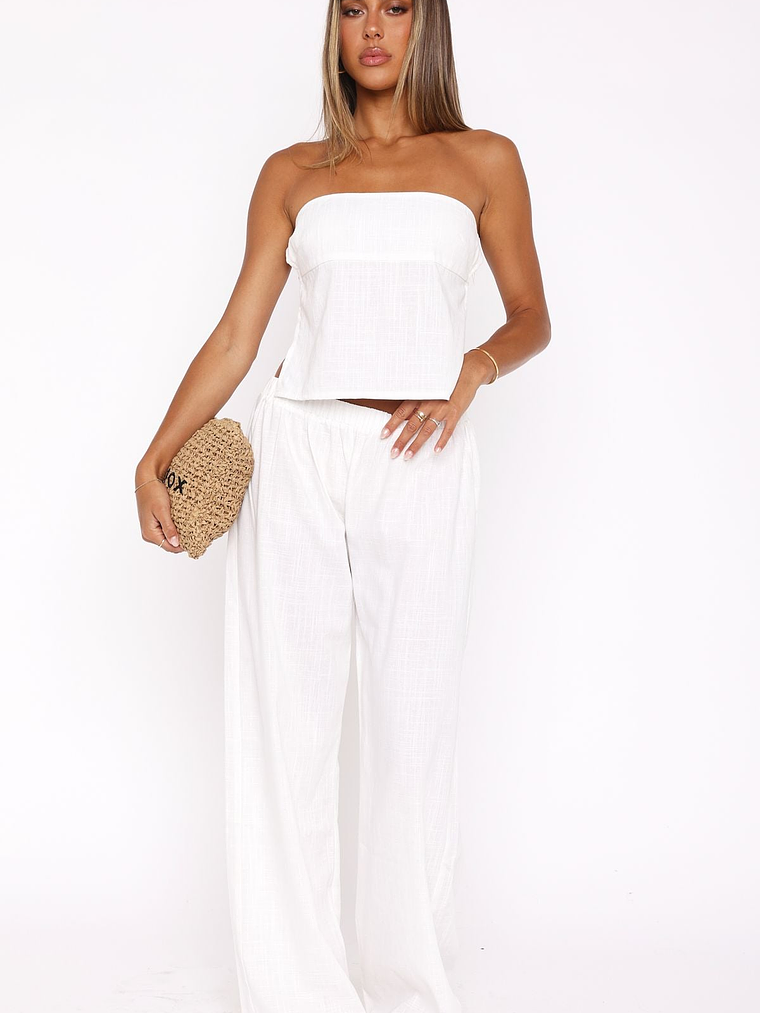 I Knew You'd Leave Pants White 2