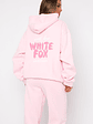 With Love Always Oversized Hoodie Baby Pink - thumbnail 4