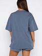 Offstage Oversized Tee Ocean - thumbnail 4