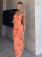 Trust Issues Maxi Dress Orange - thumbnail 6