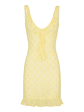 Take A Bow Mini Dress Lemon - thumbnail 6