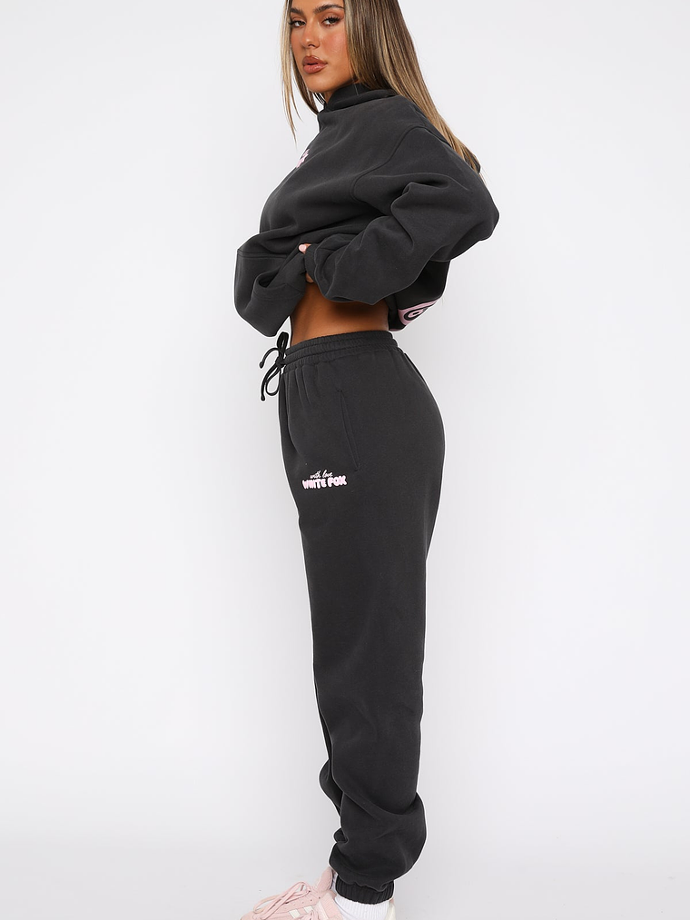With Love In The Moment Sweatpants Charcoal 4