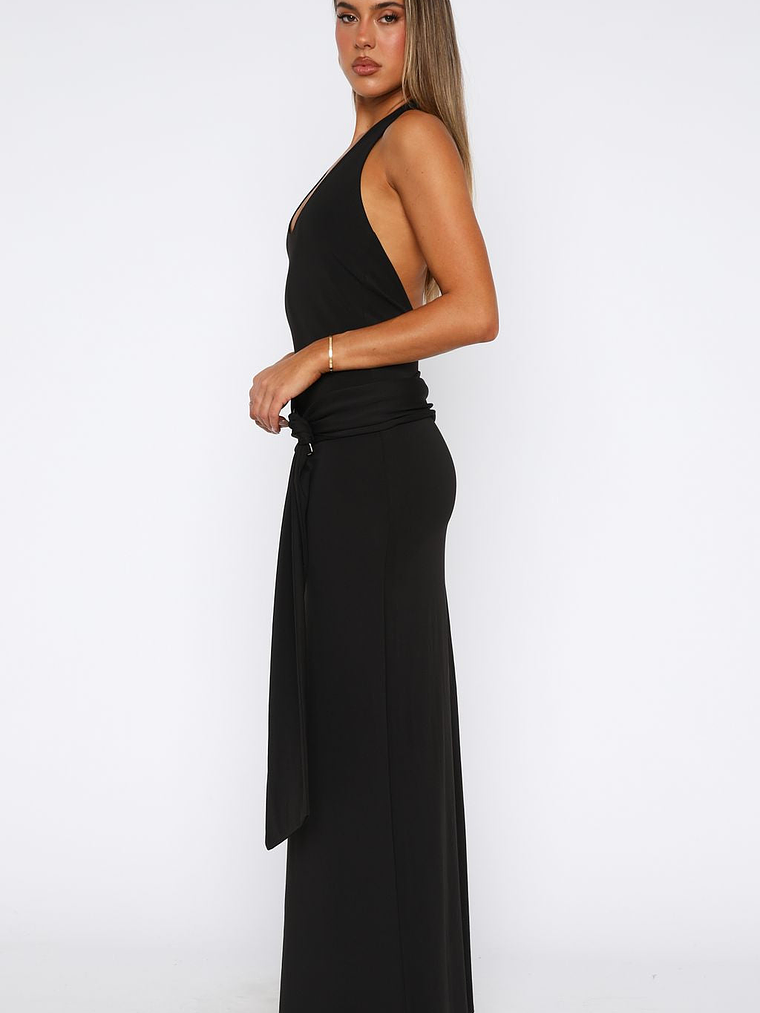 This Voice Maxi Dress Black 4
