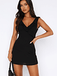 Doubt It Mini Dress Black - thumbnail 2