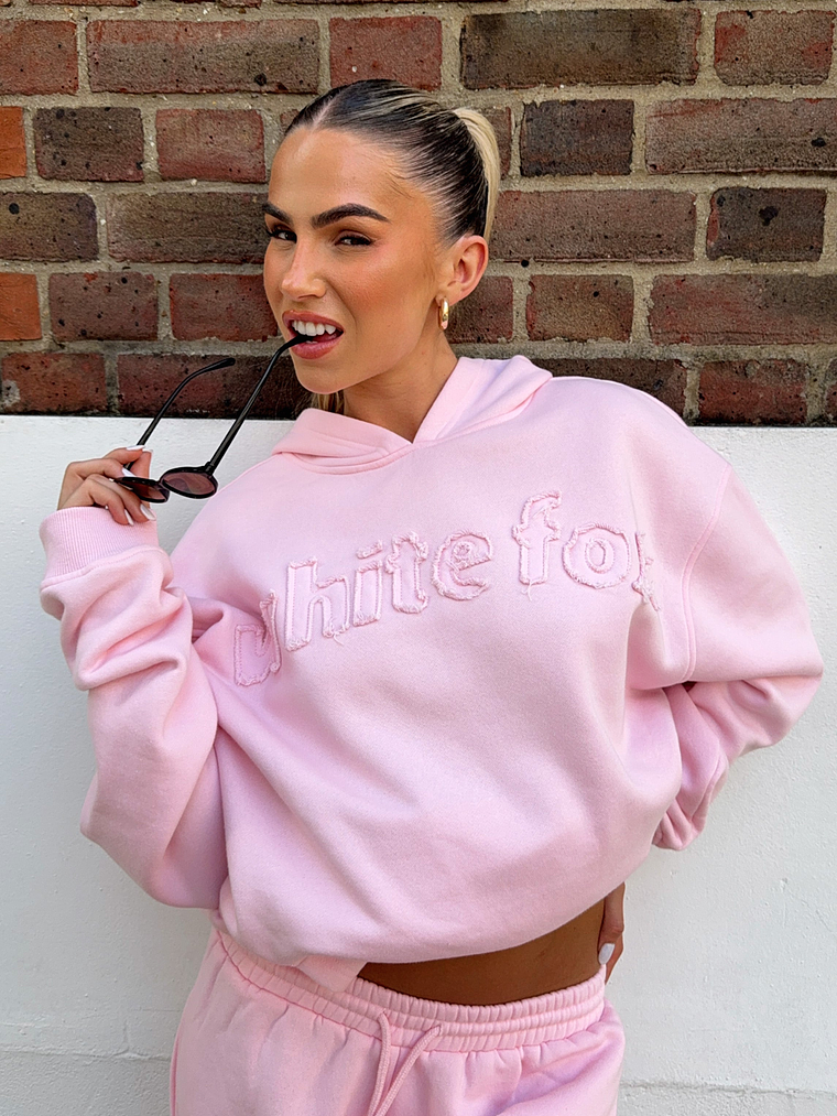 From The Archives Lexi Oversized Hoodie Pink 1