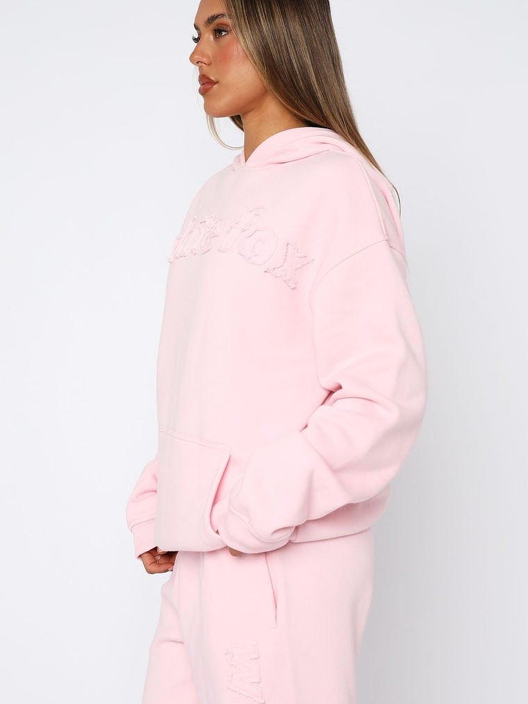 From The Archives Lexi Oversized Hoodie Pink 3