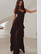 Summer Solstice Maxi Dress Chocolate - thumbnail 5